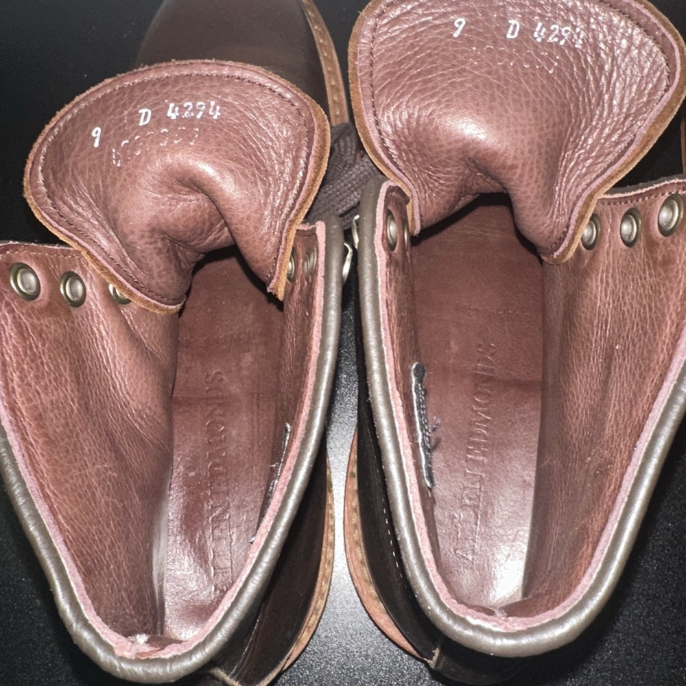 Allen Edmonds Higgins Mill Chromexcel Natural Tan Size 9 - Picture 10 of 10
